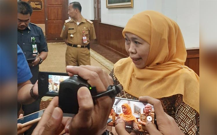 Khofifah Indar Parawansa, Gubernur Jatim. foto: DIDI ROSADI/ BANGSAONLINE