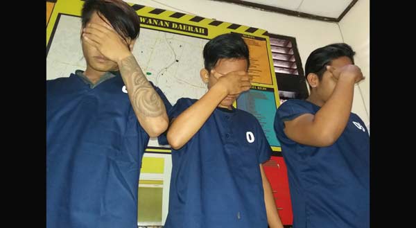 Main Keroyok, Tiga Warga Krukah Surabaya Ditahan