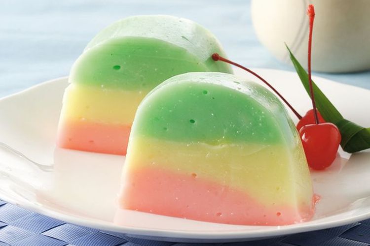 Resep Puding Roti Rainbow Lembut dan Mudah Dibuat