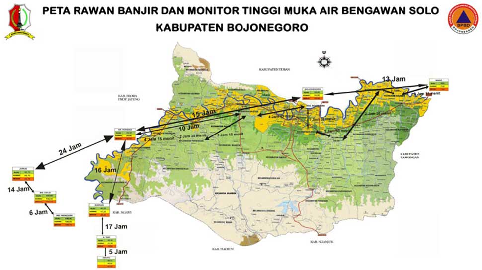 Bengawan Solo Masuk Siaga I, BPBD Bojonegoro: Kita Siap Hadapi Banjir Sewaktu-waktu