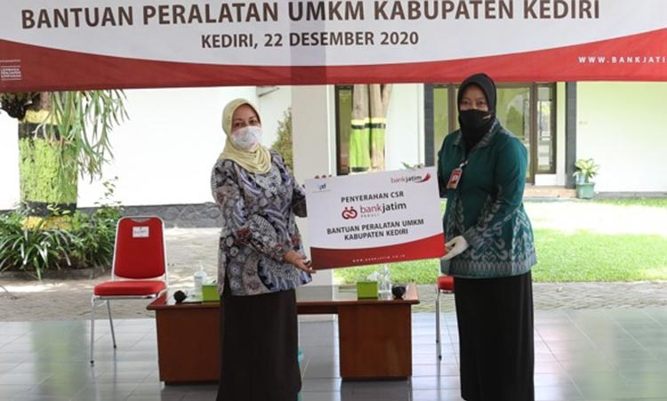 29 Pelaku UMKM Kabupaten Kediri Terima CSR Bank Jatim, Bantuan Berupa Peralatan Produksi Usaha