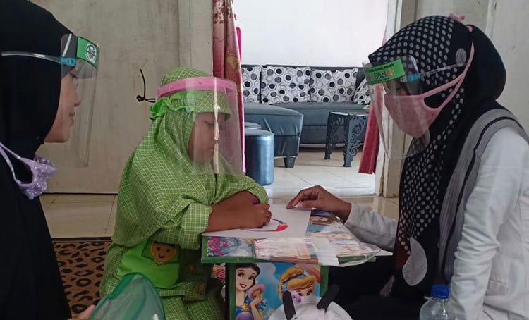 Wali Murid Apresiasi Pembelajaran Home Visit TK BAS Tuban Selama Pandemi