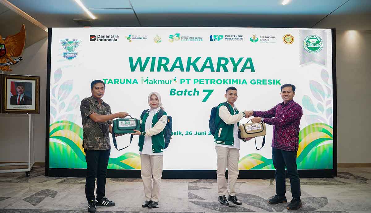 Petrokimia Gresik Tunjuk 54 Mahasiswa Polbangtan Jadi Taruna Makmur