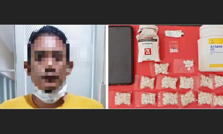 Bawa Sabu dan Pil Dobel L, Pemuda Cerme Ditangkap Polisi