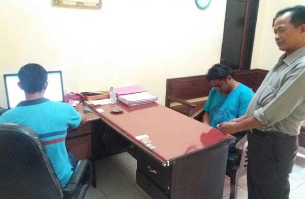 Sopir Warga Asemrowo Dibekuk Polsek Gempol, Nyabi Kurir Sabu-sabu