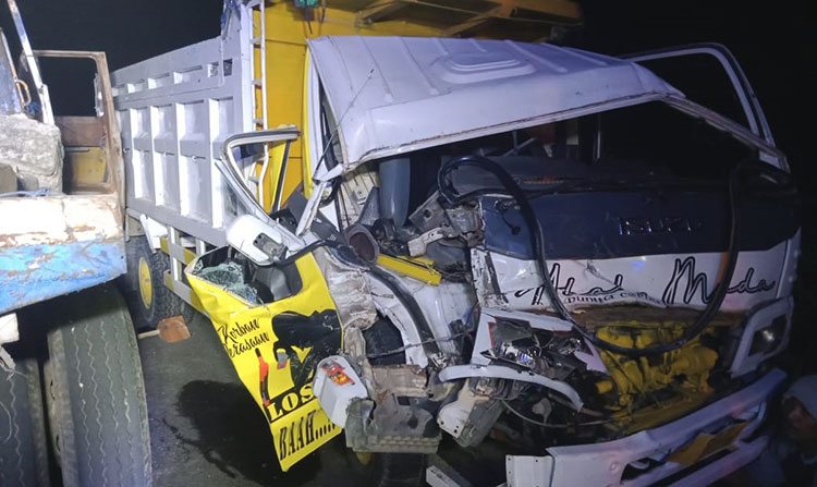 Kecelakaan Karambol 3 Truk di Tuban, 1 Sopir Tewas Diseruduk Truknya Sendiri