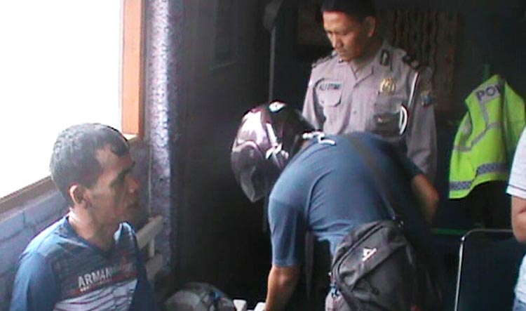 Copet Ponsel Penumpang Bus, Warga Sidoarjo Diamankan Polres Lamongan