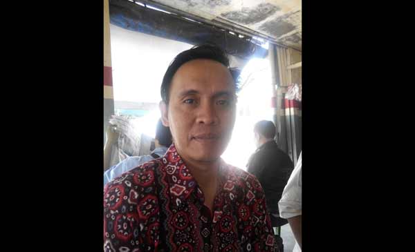 Bhima Ariesdiyanto, Direktur Pelayanan PDAM Delta Tirta Sidoarjo. foto: mustain/BANGSAONLINE