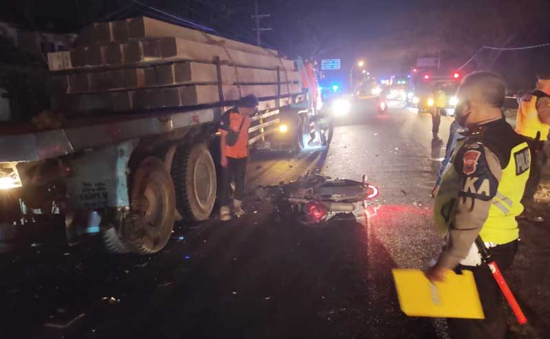 Tabrak Truk Parkir, Pegawai BRI di Tuban Tewas di Tempat