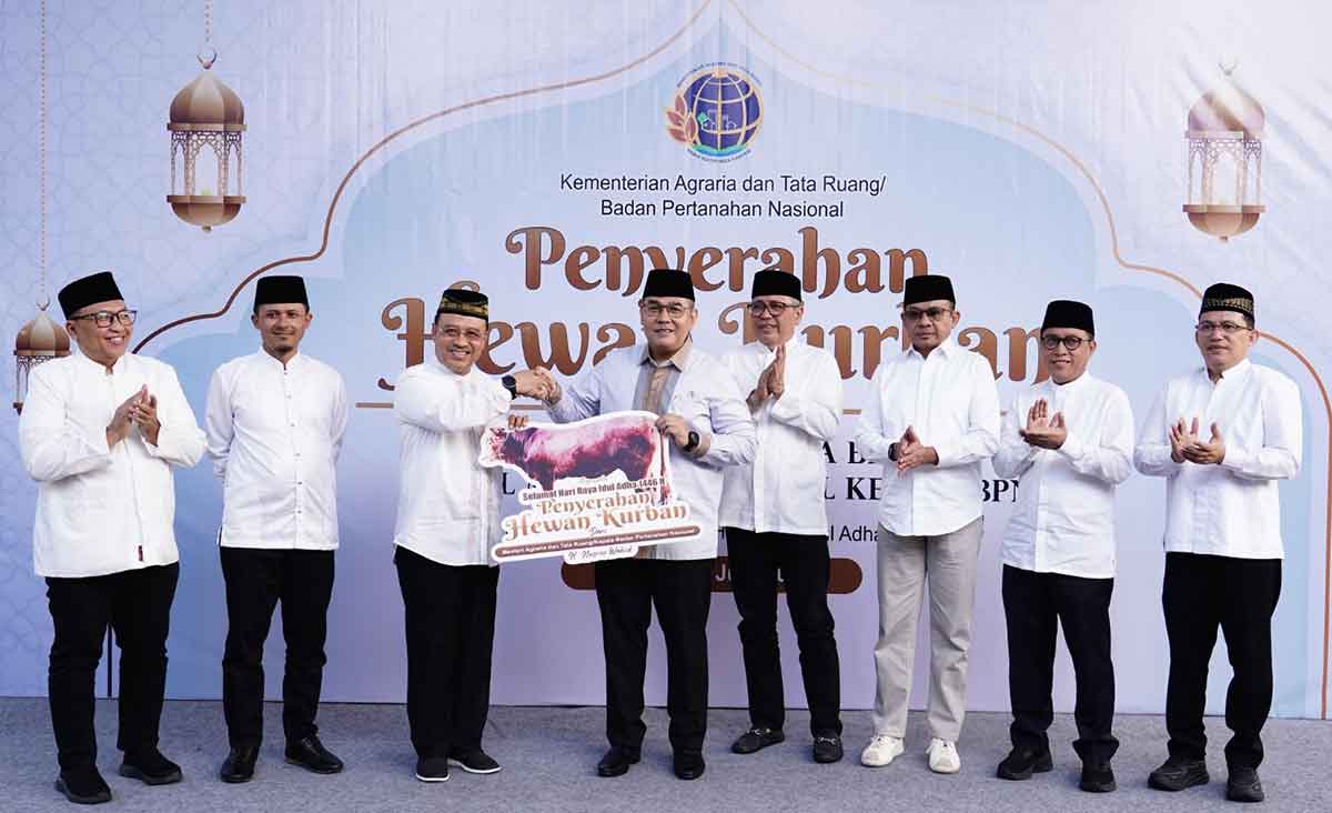 Wamen ATR/BPN Sebut Idul Adha Jadi Momentum Spiritualisasi Nilai Pengabdian di Lingkungan Birokrasi