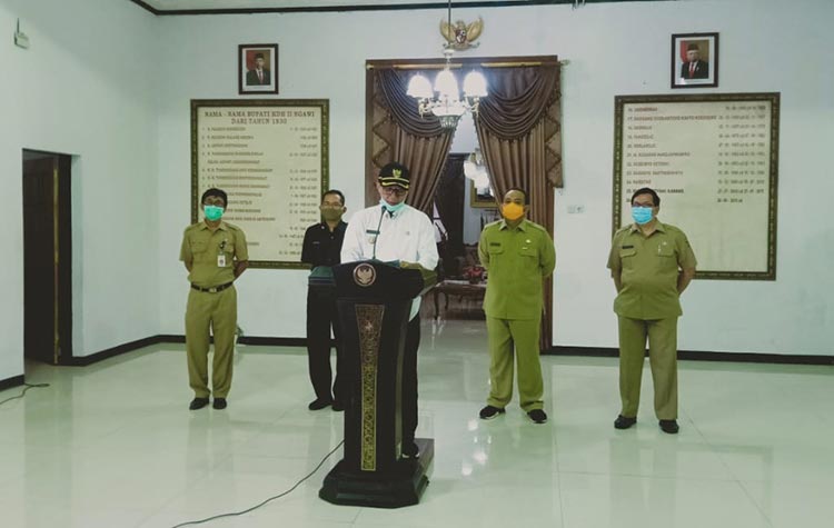 Meski 1 Pasien Positif Covid-19 di Ngawi Dinyatakan Sembuh, Status Zona Merah Tak Berubah