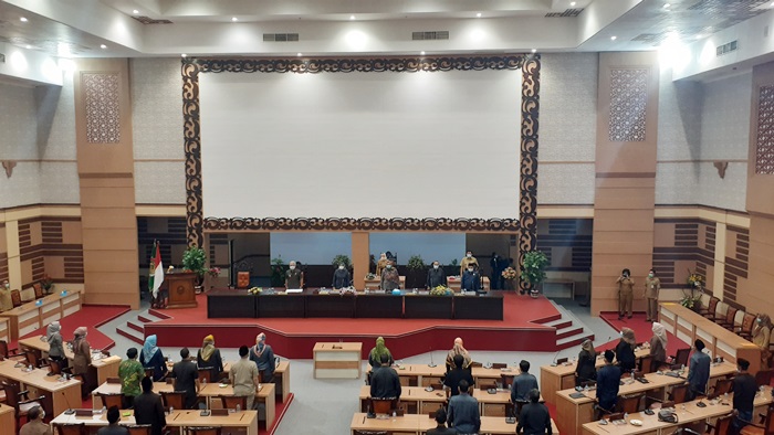 Tempati Gedung Baru, DPRD Mojokerto Langsung Gelar Rapat Paripurna