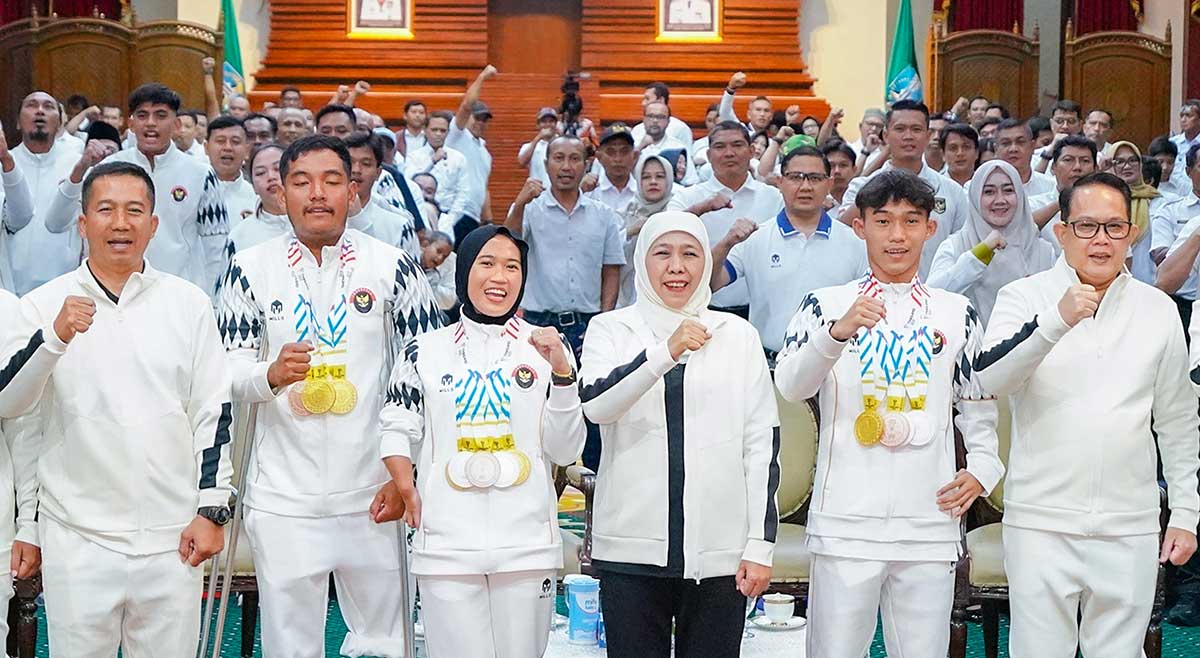 Sumbang 35 Medali di ASEAN Para Games XIII Thailand 2025, Gubernur Khofifah Beri Bonus Segini