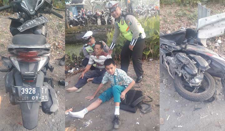 Kabur Usai Nabrak, Bapak-Anak ini Akhirnya 'Dibalas' Serempet oleh Pengemudi Xenia