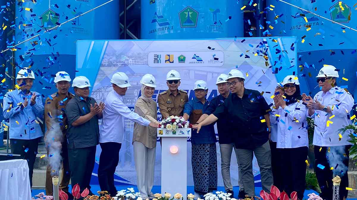 Wali Kota Malang Resmikan SPAM Bango, Layani 15.000 Sambungan Rumah