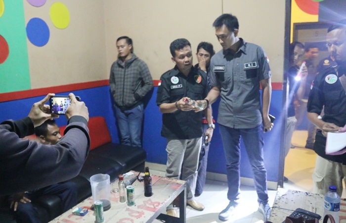 Jelang Tahun Baru, Polres Kediri Razia Tempat Hiburan Malam