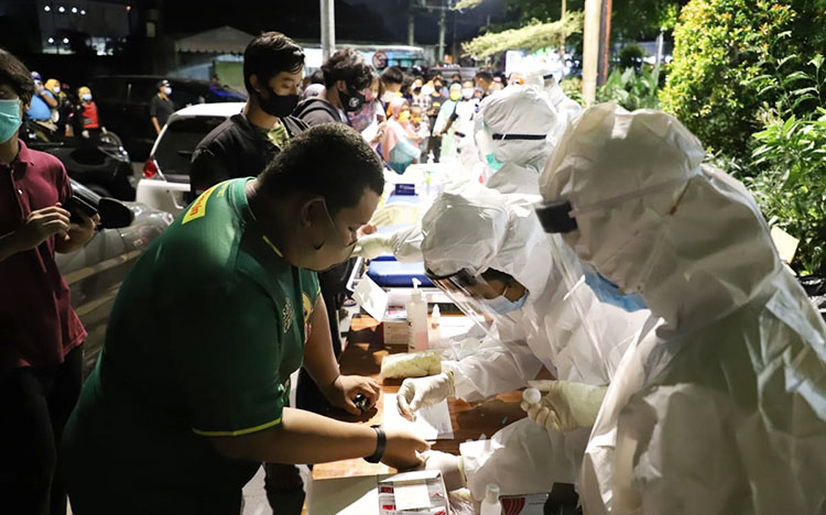 Gelar Rapid Test Dadakan di Taman Apsari, 19 Orang Reaktif