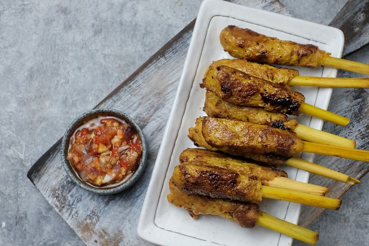 Resep Satai Ikan Tenggiri Gurih dan Lezat. Foto: Ist