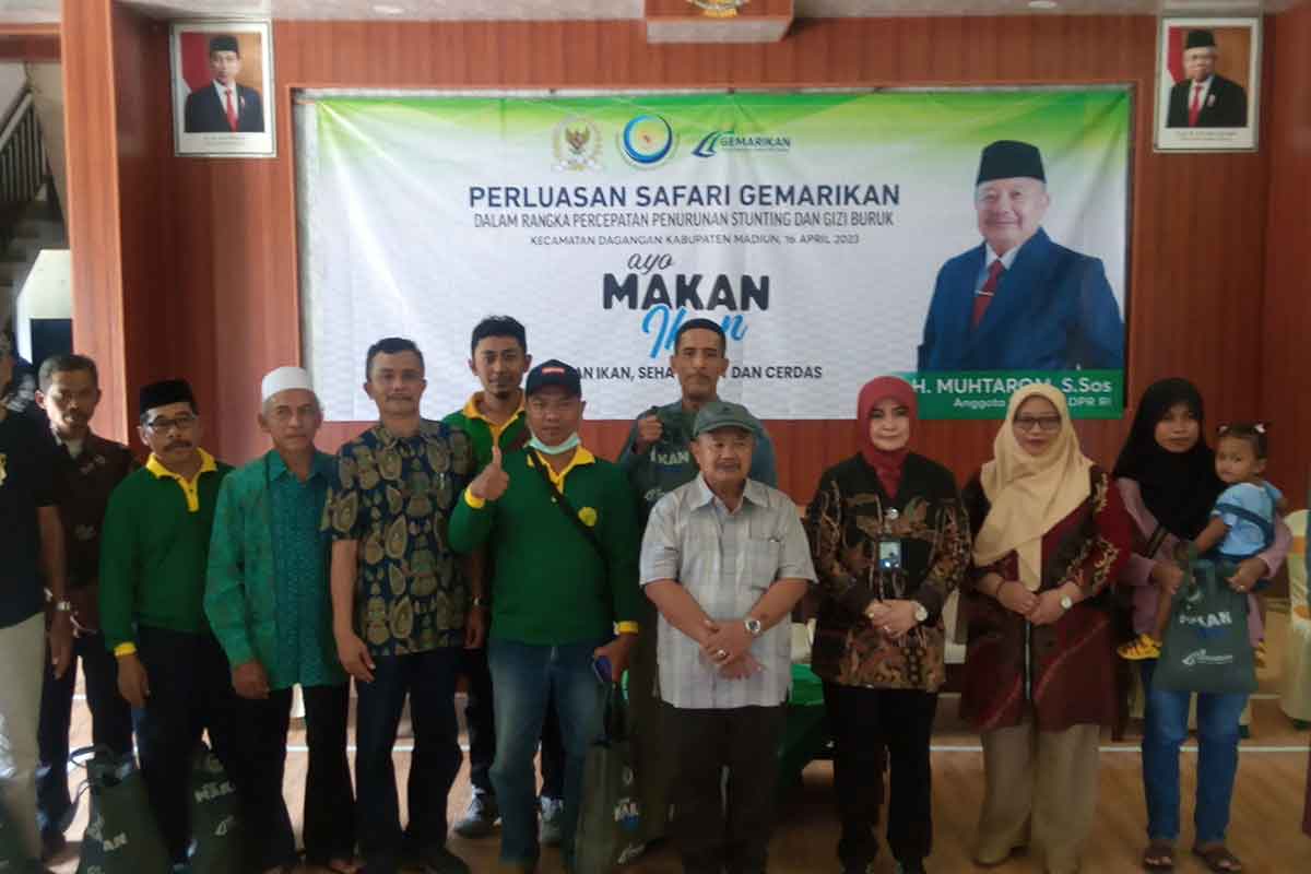 Guna Turunkan Angka Stunting di Madiun, Komisi IV DPR RI Safari Gemarikan