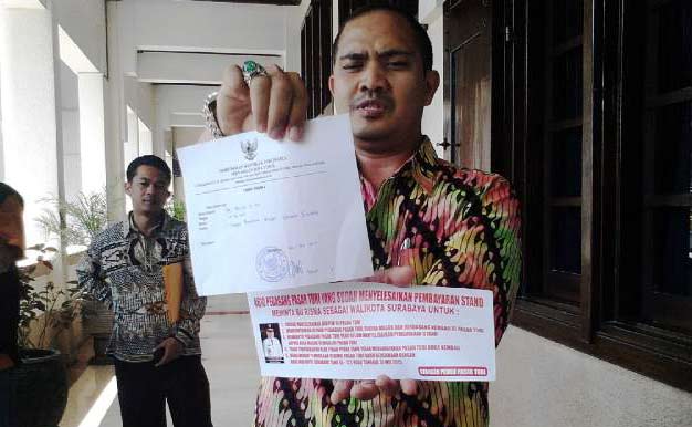 Dianggap Lamban, Pedagang Pasar Turi Adukan Pemkot Surabaya ke Ombudsman