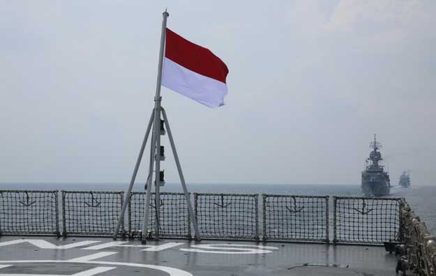 KRI Sultan Hasanuddin-366 Ikuti WPNS Multilateral Sea Exercise
