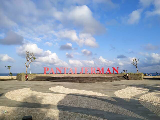 Harga Tiket Masuk dan Jam Buka Pantai Jerman di Bali, Tempat Wisata Dekat Bandara I Gusti Ngurah Rai