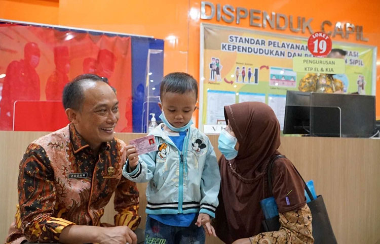Dirjen Dukcapil Apresiasi Kecepatan Pelayanan Adminduk Kota Mojokerto