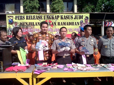 51 Pejudi Ditangkap Polres KP3