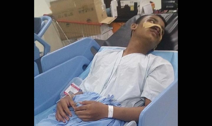 Korban dirawat di RSUD Sidoarjo.
