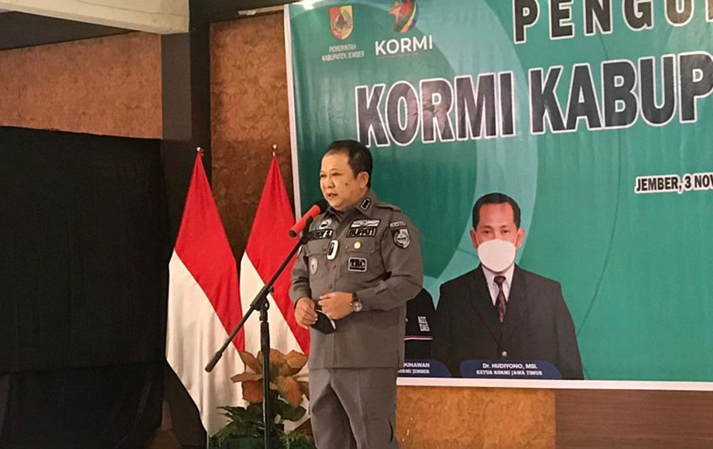 Pelantikan KORMI Jember, Ini Kata Bupati Hendy
