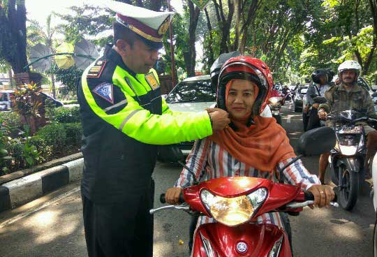 Satlantas Polresta Sidoarjo Gelar Operasi Keselamatan Semeru 2018