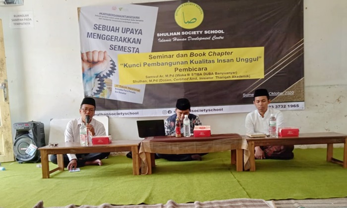 Peringati HSN, Shulhan Society School Gelar Seminar dan Bedah Book Chapter