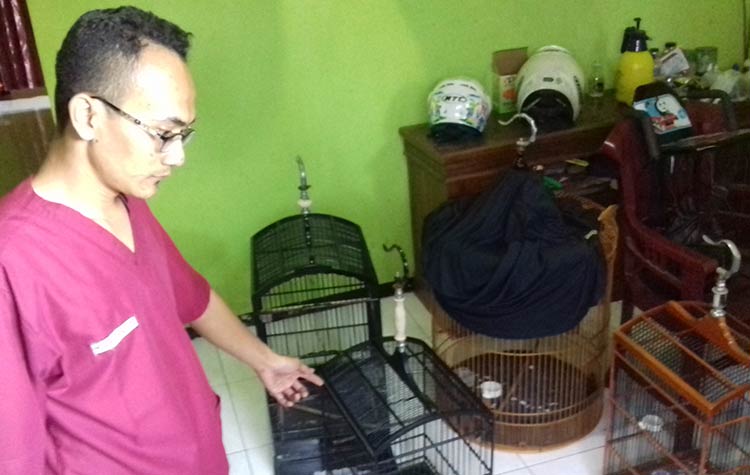 Rumah korban. (foto: ist).