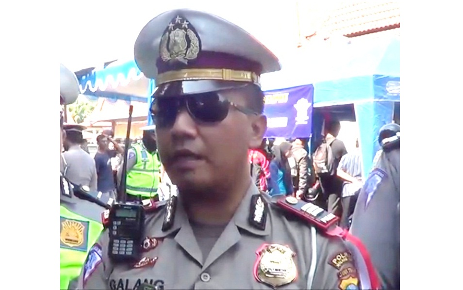 Kasat Lantas Polres Malang AKP Ari Galang Saputra.