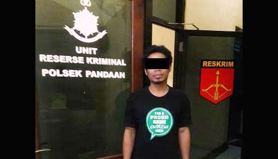 Polsek Pandaan Tangkap Pengecer Togel di Toko Jamu