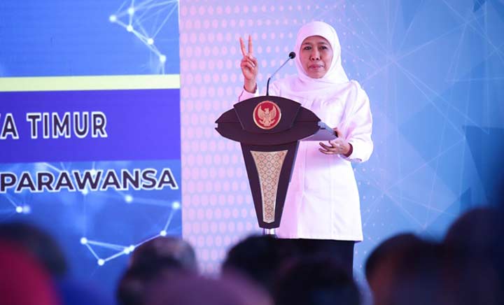 Luncurkan BLUD Plus, Gubernur Khofifah Harap IPM Jatim Terus Meningkat