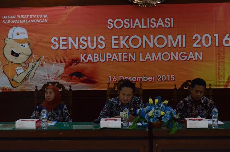 Mei 2016, BPS Lamongan Gelar Sensus Ekonomi