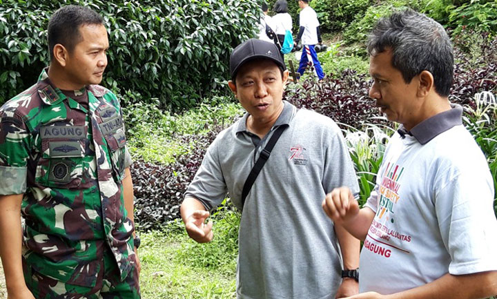 Hijaukan Lereng Kelud, Kodim 0809 Kediri Bareng Pegiat Lingkungan Tanam 3.000 Pohon