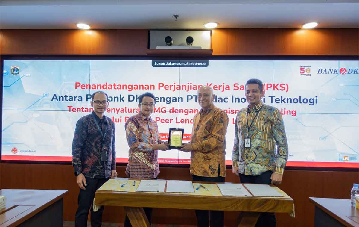 Bersama Fidac Inovasi Teknologi, Bank DKI Perkuat Akses Pembiayaan untuk ASN