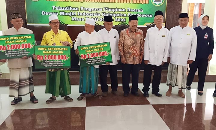 Ketua DMI Jatim Lantik Pengurus DMI Bondowoso