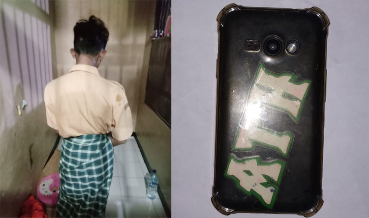 YA kini ditahan di Mapolres Bangkalan.