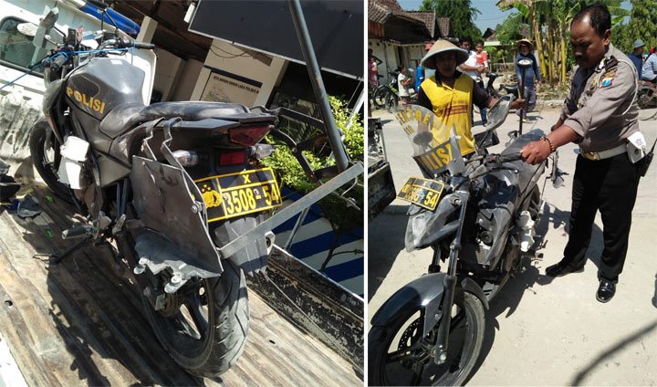 Wakapolsek Pangkur Meninggal Ditabrak Truk saat Kendarai Motor Dinas