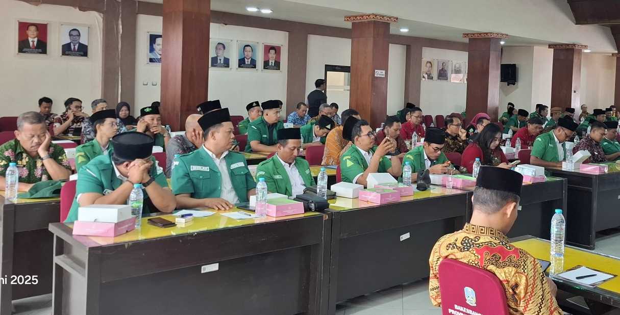 Ansor Gelar Rakor Bidang Politik dengan Bakesbangpol se-Jatim