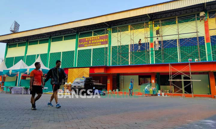 Stadion Letjen H. Soedirman, Bojonegoro. foto: EKY NURHADI/ BANGSAONLINE