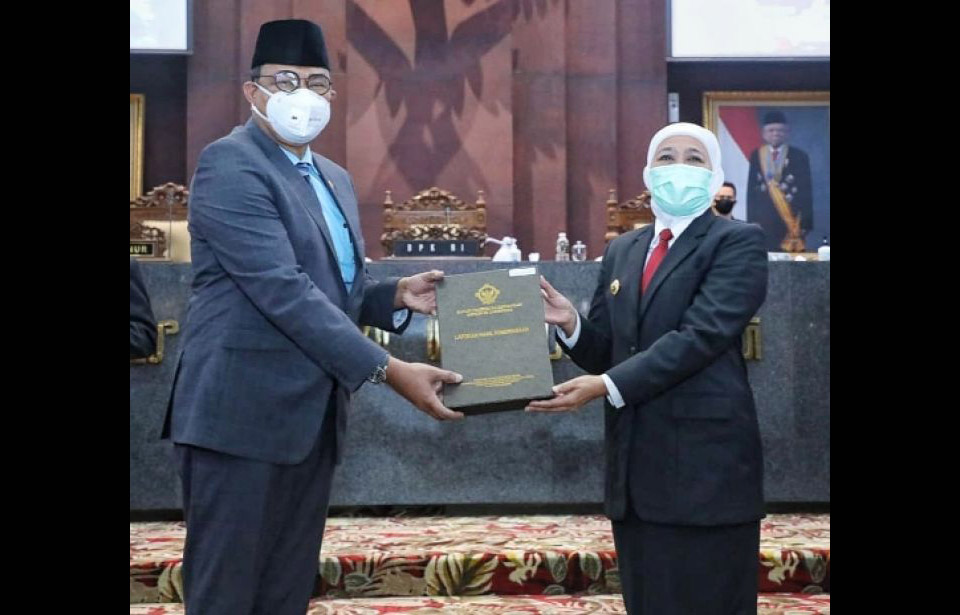Pemprov Jatim Raih Opini WTP ke-10, Gubernur Khofifah: Ini Penyemangat untuk Jatim Bangkit