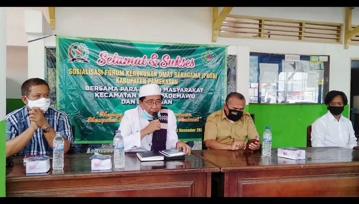 FKUB Pamekasan Ajak Masyarakat Kecamatan Jaga Kerukunan Umat Beragama