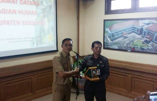 Rombongan Besar Humas Pemkab Sidoarjo Studi Banding tentang PPID ke Kabupaten Badung