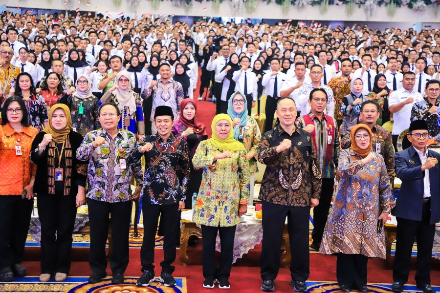 4.172 CPNS dan PPPK Pemprov Terima SK Pengangkatan, Gubernur Jatim Tekankan 3 Hal ini