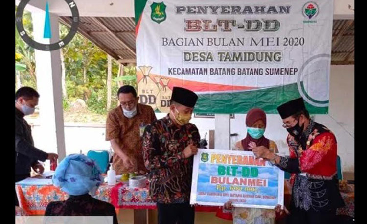 Penyerahan BLT DD Desa Tamedung Tahap II Sukses dan Aman