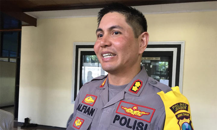 AKBP Alfian Nurrizal, Kapolres Jember.